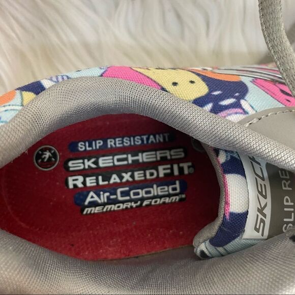 Skechers Cartoon Dog Print Work Comfort Flex SR-HC Pro SR Waggey Sneakers 6.5 - Picture 11 of 12